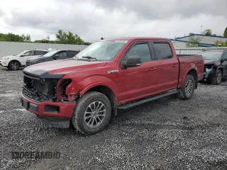 2019 Ford F-150 XL with VIN 1FTEW1E5XKFD24698, listed as a Copart auction lot 60204085 with 145,406 mi miles and Salvage title. Bid and sale history available at DreamBid. Image 1.