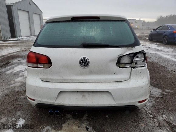 2010 Volkswagen Golf with VIN WVWDA7AJ1AW251574, listed as a Copart auction lot 83518944 with 202,161 mi miles and Clean Title. Bid and sale history available at carsss.com. Image 6.