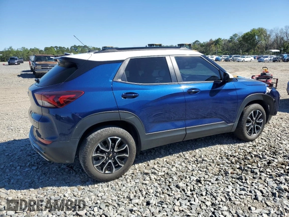 2022 Chevrolet TrailBlazer ACTIV with VIN KL79MVSL8NB034230, listed as a Copart auction lot 47366274 with 38,608 mi miles and . Bid and sale history available at DreamBid. Image 3.