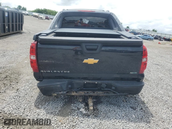 2012 Chevrolet Avalanche LS with VIN 3GNTKEE72CG117497, listed as a Copart auction lot 60795715 with 266,877 mi miles and Salvage title. Bid and sale history available at DreamBid. Image 6.