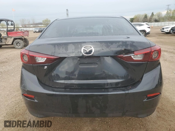 2016 Mazda 3 i Sport with VIN JM1BM1U74G1327774, listed as a Copart auction lot 54061905 with 98,187 mi miles and Salvage Title. Bid and sale history available at DreamBid. Image 6.