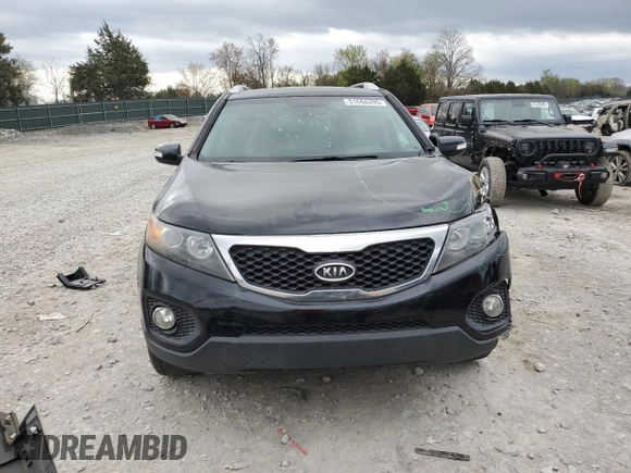 2013 Kia Sorento LX with VIN 5XYKT4A67DG406156, listed as a Copart auction lot 51666395 with 146,981 mi miles and Clean Title. Bid and sale history available at carsss.com. Image 5.
