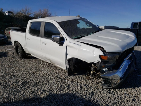 2021 Chevrolet Silverado 1500 Work Truck with VIN 1GCUYAEF9MZ391177, listed as a Copart auction lot 41757265 with 73,809 mi miles and Clean Title. Bid and sale history available at DreamBid. Image 4.