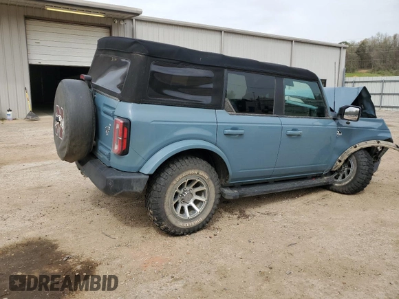 2021 Ford Bronco с VIN 1FMEE5BP5MLA91314, выставлен на аукционе Copart как лот 50746695 с пробегом 75 478 миль миль и Списание • Salvage title. История ставок и продаж доступна на DreamBid. Изображение 3.