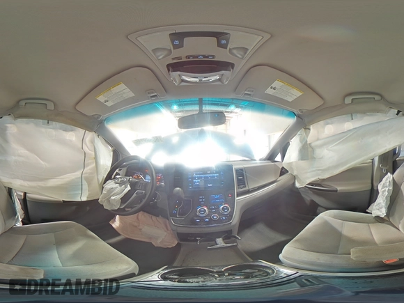 2015 Toyota Sienna LE AAS with VIN 5TDKK3DC6FS623119, listed as a Copart auction lot 50569235 with 102,691 mi miles and Salvage Title. Bid and sale history available at carsss.com. Image 14.