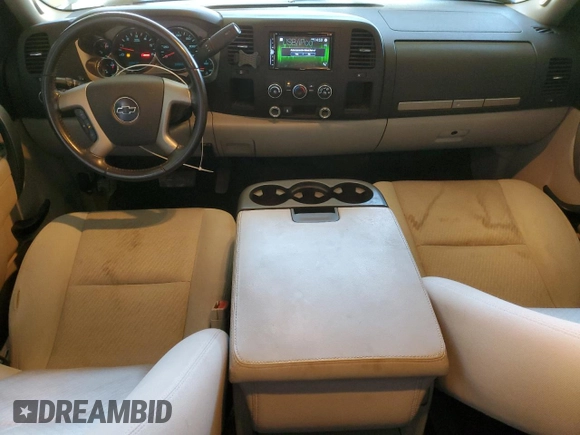 2010 Chevrolet Silverado 1500 LT with VIN 1GCSCSE03AZ215163, listed as a Copart auction lot 42872455 with 96,660 mi miles and Salvage Title. Bid and sale history available at DreamBid. Image 8.
