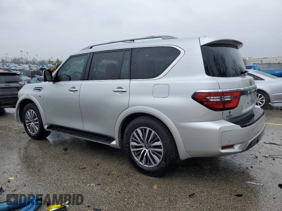 2022 Nissan Armada SL with VIN JN8AY2BB1N9810882, listed as a Copart auction lot 51917545 with 72,080 mi miles and Salvage Title. Bid and sale history available at carsss.com. Image 2.