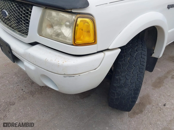 2002 Ford Ranger XL Fleet with VIN 1FTYR44U42PA71449, listed as a IAAI auction lot 41943200 with 212,180 mi miles. Bid and sale history available at carsss.com. Image 6.