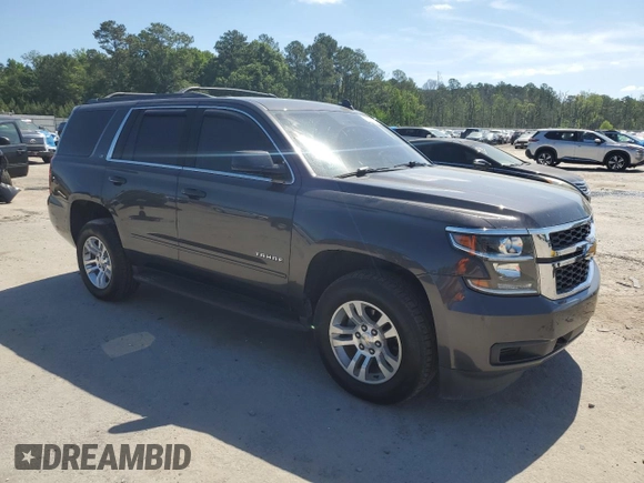 2017 Chevrolet Tahoe LT with VIN 1GNSCBKC5HR369194, listed as a Copart auction lot 55279865 with 84,049 mi miles and Salvage title. Bid and sale history available at DreamBid. Image 4.