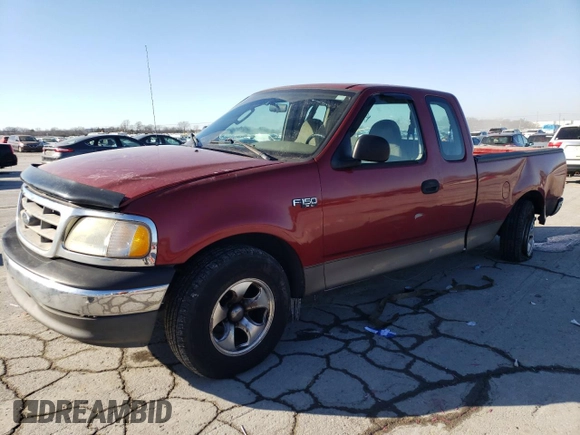 2003 Ford F-150 XL with VIN 1FTRX17223NB68133, listed as a Copart auction lot 46323725 with 0 mi miles and Salvage Title. Bid and sale history available at carsss.com. Image 1.