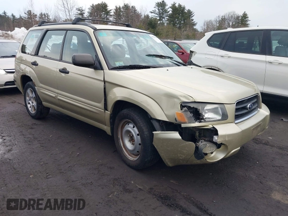 2003 Subaru Forester XS with VIN JF1SG65683H734188, listed as a IAAI auction lot 41584619 with 242,536 mi miles. Bid and sale history available at carsss.com. Image 1.