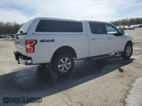 2019 Ford F-150 XL with VIN 1FTFW1E5XKFC17414, listed as a Copart auction lot 54136535 with 85,336 mi miles and Salvage Title. Bid and sale history available at carsss.com. Image 3.