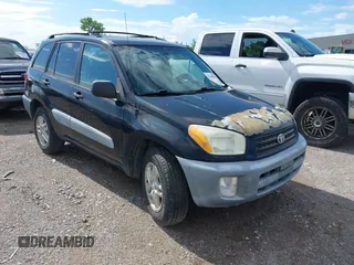 2001 Toyota RAV4 with VIN JTEGH20V010005596, listed as a IAAI auction lot 42609091 with 131,680 mi miles and . Bid and sale history available at DreamBid. Image 1.