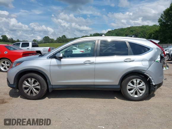 2013 Honda CR-V EX-L with VIN 2HKRM4H79DH640074, listed as a IAAI auction lot 42503002 with 86,309 mi miles and . Bid and sale history available at DreamBid. Image 14.