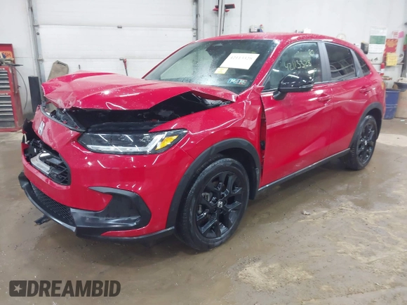 2024 Honda HR-V Sport z VIN 3CZRZ2H57RM748712, wystawiony jako IAAI lot #42113328 z przebiegiem 10 110 mil mil oraz . Historia ofert i sprzedaży dostępna na DreamBid. Obrazek 17.