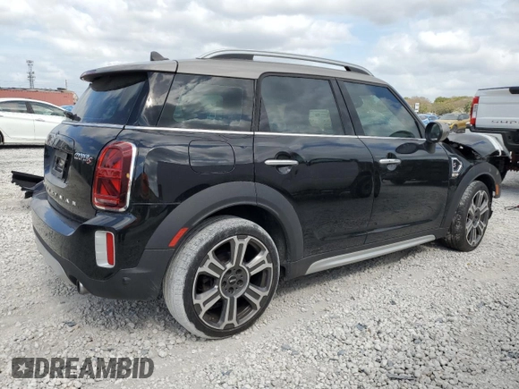 2022 MINI Countryman Cooper S with VIN WMZ53BR07N3P17772, listed as a Copart auction lot 53983525 with Not provided miles and Salvage title. Bid and sale history available at DreamBid. Image 3.