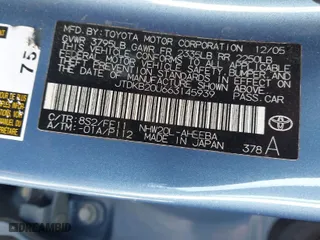2006 Toyota Prius with VIN JTDKB20U663145939, listed as a IAAI auction lot 41901783 with 232,776 mi miles. Bid and sale history available at carsss.com. Image 9.