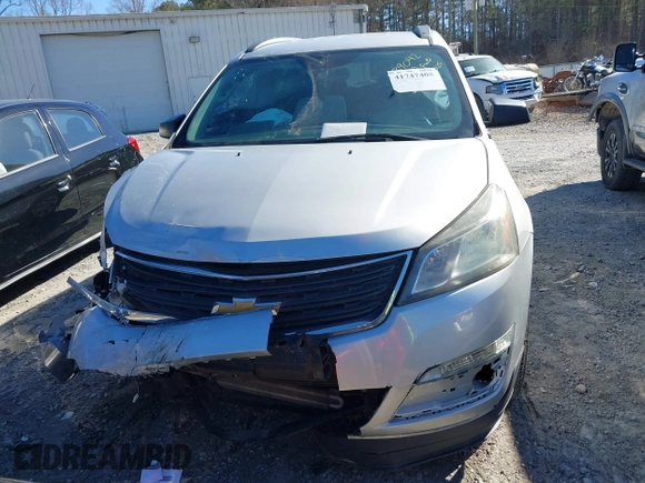 2016 Chevrolet Traverse LS with VIN 1GNKRFED2GJ239042, listed as a IAAI auction lot 41747405 with 118,400 mi miles. Bid and sale history available at carsss.com. Image 12.
