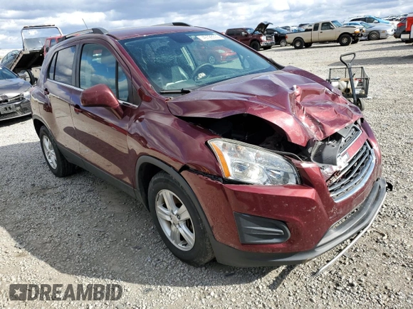 2016 Chevrolet Trax LT z VIN 3GNCJLSB4GL274123, wystawiony jako Copart lot #49728505 z przebiegiem Nie podano mil oraz Szkoda całkowita • Salvage title. Historia ofert i sprzedaży dostępna na DreamBid. Obrazek 4.