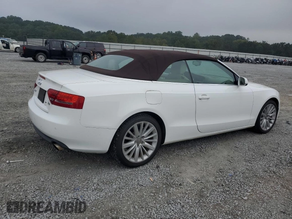 2012 Audi A5 2.0T Premium Plus with VIN WAUJFAFH1CN006030, listed as a Copart auction lot 71754084 with 86,052 mi miles and Salvage Title. Bid and sale history available at carsss.com. Image 3.