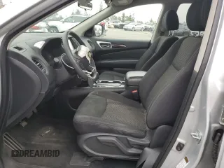2019 Nissan Pathfinder S with VIN 5N1DR2MN6KC640753, listed as a Copart auction lot 43388025 with 79,881 mi miles and Salvage Title. Bid and sale history available at DreamBid. Image 7.