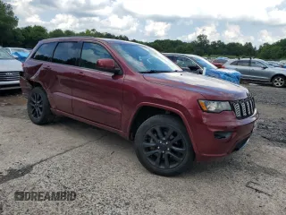 2017 Jeep Grand Cherokee Altitude with VIN 1C4RJFAG4HC737909, listed as a Copart auction lot 64542325 with 36,618 mi miles and Salvage title. Bid and sale history available at DreamBid. Image 4.