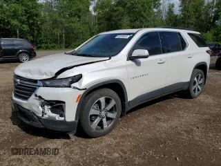 2023 Chevrolet Traverse LT Leather with VIN 1GNEVHKW0PJ222492, listed as a Copart auction lot 63209834 with 22,934 mi miles and Salvage Title. Bid and sale history available at carsss.com. Image 1.