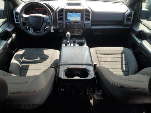 2018 Ford F-150 XL с VIN 1FTEW1CGXJFC10932, выставлен на аукционе Copart как лот 55206675 с пробегом 142 457 миль миль и Списание • Salvage title. История ставок и продаж доступна на DreamBid. Изображение 8.