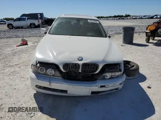 2003 BMW 5 Series 530iA with VIN WBADT63463CK30183, listed as a Copart auction lot 49673635 with 0 mi miles and Non Repairable. Bid and sale history available at carsss.com. Image 5.