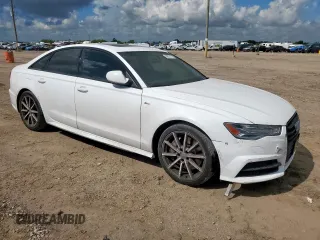 2018 Audi A6 Premium Plus with VIN WAUG8AFC6JN015182, listed as a Copart auction lot 62075175 with 89,363 mi miles and Clean title. Bid and sale history available at DreamBid. Image 4.