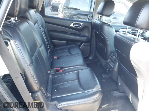 2018 Nissan Pathfinder S with VIN 5N1DR2MN6JC633381, listed as a IAAI auction lot 41999410 with 106,561 mi miles and . Bid and sale history available at DreamBid. Image 8.
