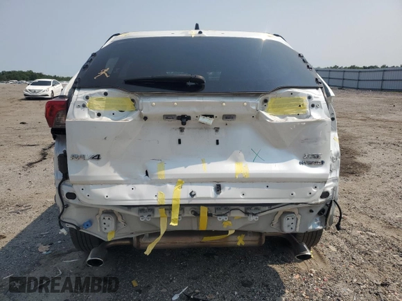 2023 Toyota RAV4 Hybrid XSE with VIN JTME6RFV7PD542467, listed as a Copart auction lot 59144595 with 18,943 mi miles and Salvage title. Bid and sale history available at DreamBid. Image 6.