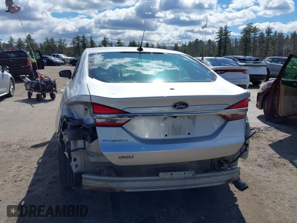 2017 Ford Fusion S with VIN 3FA6P0G71HR150774, listed as a IAAI auction lot 41847045 with 97,599 mi miles. Bid and sale history available at carsss.com. Image 6.
