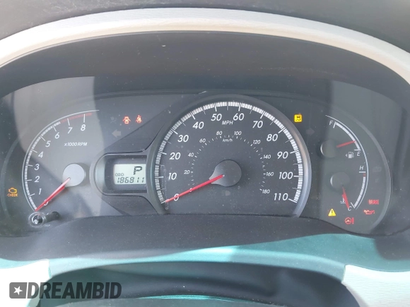 2011 Toyota Sienna LE AAS with VIN 5TDKK3DC1BS150109, listed as a IAAI auction lot 42067808 with 186,811 mi miles and . Bid and sale history available at DreamBid. Image 7.