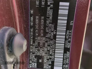 2019 Toyota Highlander LE with VIN 5TDBZRFH1KS957737, listed as a Copart auction lot 54058835 with 112,829 mi miles and Salvage title. Bid and sale history available at DreamBid. Image 13.