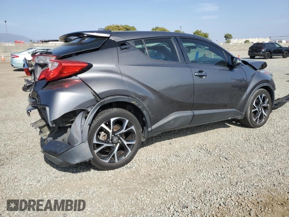 2018 Toyota C-HR XLE with VIN NMTKHMBX9JR011420, listed as a Copart auction lot 60361915 with 138,187 mi miles and Salvage title. Bid and sale history available at DreamBid. Image 3.