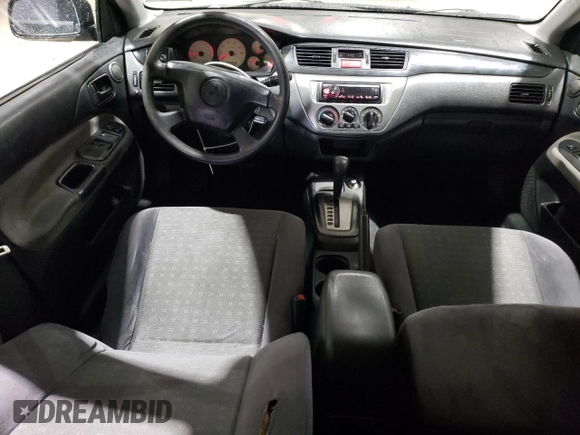 2004 Mitsubishi Lancer z VIN JA3AD29F44U024617, wystawiony jako Copart lot #51847765 z przebiegiem 172 585 mil mil oraz Szkoda całkowita • Salvage title. Historia ofert i sprzedaży dostępna na DreamBid. Obrazek 8.