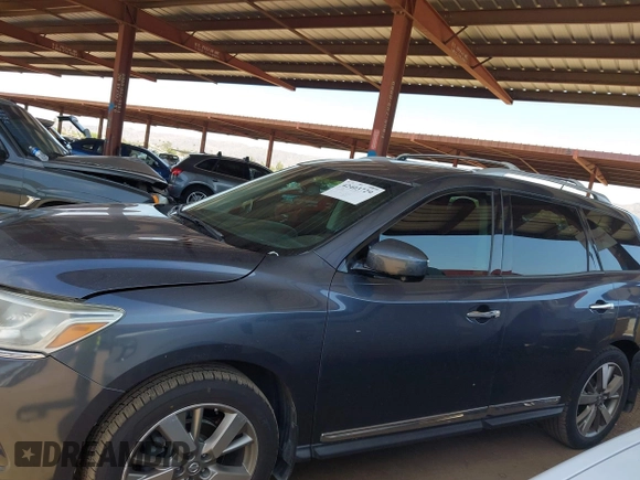 2014 Nissan Pathfinder S with VIN 5N1AR2MM1EC615158, listed as a IAAI auction lot 42403729 with 126,680 mi miles and . Bid and sale history available at DreamBid. Image 14.