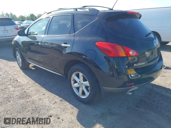 2009 Nissan Murano S with VIN JN8AZ18U59W014272, listed as a IAAI auction lot 42045456 with 153,817 mi miles. Bid and sale history available at carsss.com. Image 3.