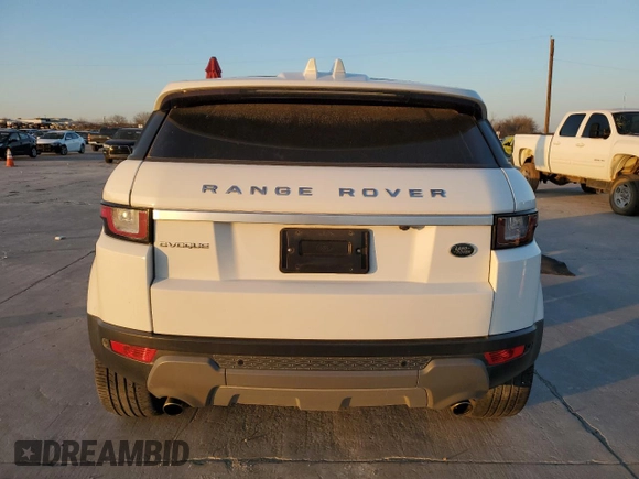 2017 Land Rover Range Rover Evoque HSE with VIN SALVR2BG5HH188568, listed as a Copart auction lot 87439274 with 98,169 mi miles and Clean Title. Bid and sale history available at carsss.com. Image 6.
