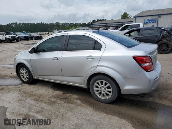 2020 Chevrolet Sonic LT with VIN 1G1JD5SB1L4108704, listed as a Copart auction lot 54554725 with 58,900 mi miles and Salvage title. Bid and sale history available at DreamBid. Image 2.