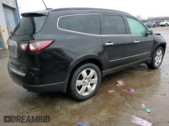 2017 Chevrolet Traverse Premier with VIN 1GNKVJKD4HJ174490, listed as a Copart auction lot 43977115 with 130,144 mi miles and Salvage Title. Bid and sale history available at DreamBid. Image 14.