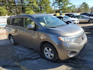 2016 Nissan Quest SV with VIN JN8AE2KP7G9157420, listed as a Copart auction lot 41119534 with 91,617 mi miles. Bid and sale history available at carsss.com. Image 4.