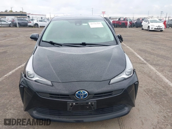 2022 Toyota Prius L Eco with VIN JTDKAMFU8N3188361, listed as a IAAI auction lot 41726369 with 48,517 mi miles and . Bid and sale history available at DreamBid. Image 12.