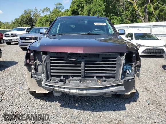 2020 Chevrolet Tahoe Premier with VIN 1GNSKCKC4LR217375, listed as a Copart auction lot 53396524 with 93,035 mi miles and Salvage title. Bid and sale history available at DreamBid. Image 5.