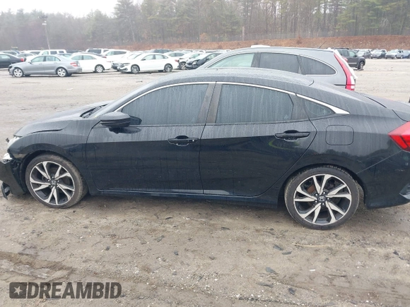 2019 Honda Civic Sport with VIN 2HGFC2F86KH566920, listed as a IAAI auction lot 41838032 with 58,917 mi miles and . Bid and sale history available at DreamBid. Image 14.
