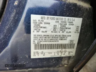 2003 Ford Escape XLT Popular with VIN 1FMCU03123KA03878, listed as a Copart auction lot 60133485 with 298,100 mi miles and Salvage title. Bid and sale history available at DreamBid. Image 12.