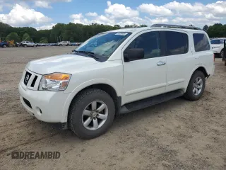 2015 Nissan Armada SV z VIN 5N1BA0NDXFN615020, wystawiony jako Copart lot #56556995 z przebiegiem 189 510 mil mil oraz Czysty tytuł • Clean title. Historia ofert i sprzedaży dostępna na DreamBid. Obrazek 1.