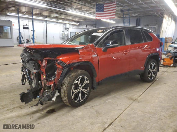 2021 Toyota RAV4 Prime XSE with VIN JTMFB3FV4MD049046, listed as a Copart auction lot 71983133 with 0 mi miles. Bid and sale history available at carsss.com. Image 1.