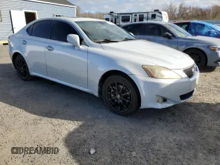 2006 Lexus IS 250 with VIN JTHCK262262004364, listed as a Copart auction lot 80584384 with 219,592 mi miles and Clean Title. Bid and sale history available at DreamBid. Image 4.